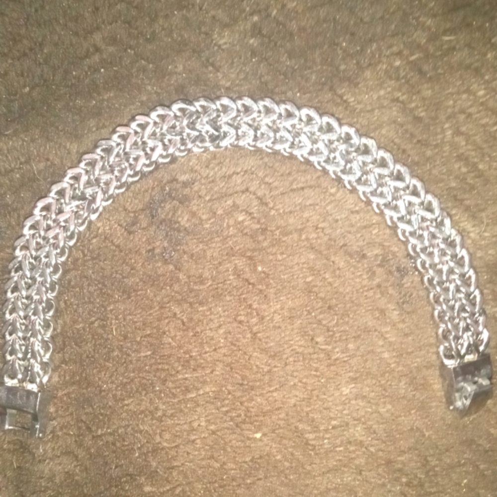 Cuban link stainless steel chain or bracelet